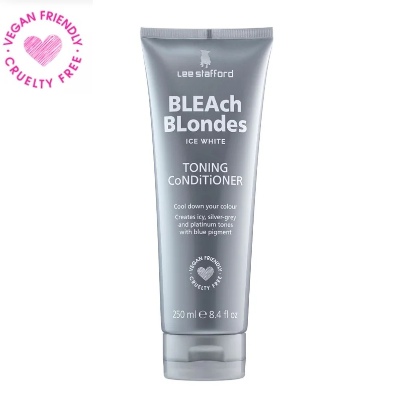 Acondicionador matizador rubio platinado Ice White Lee Stafford