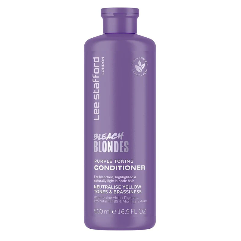 Acondicionador tonificante para pelo rubio Bleach Blondes Lee Stafford 500 ml