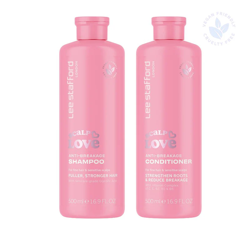 Pack Shampoo & acondicionador anti quiebre Scalp Love Lee Stafford