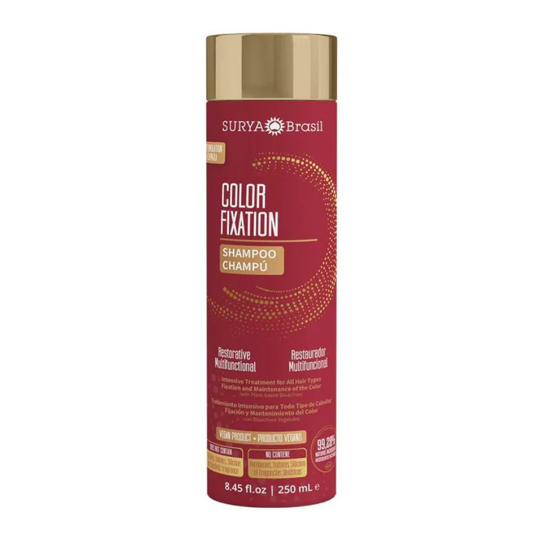 Shampoo Sin Sulfatos Fijaciรณn Color Surya Brasil 250ml