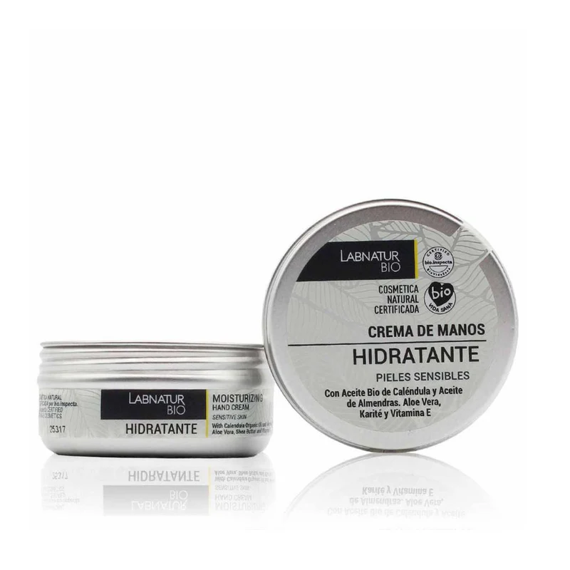 Crema de Manos Hidratante Pieles Sensibles Labnatur Bio 50ml