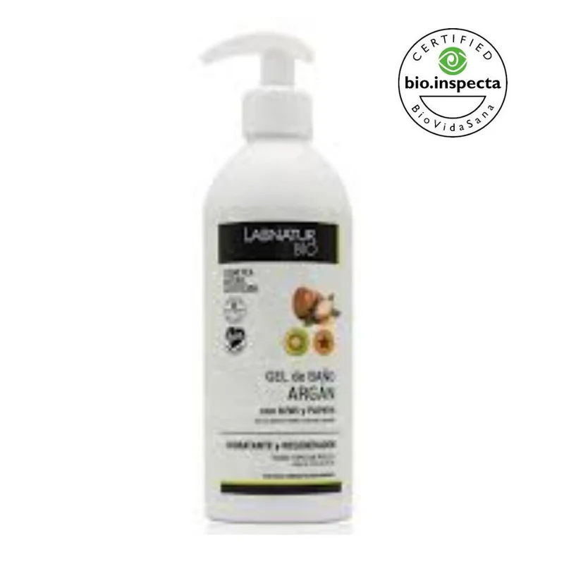Gel de baño regenerador con argán Labnatur Bio 450 ml